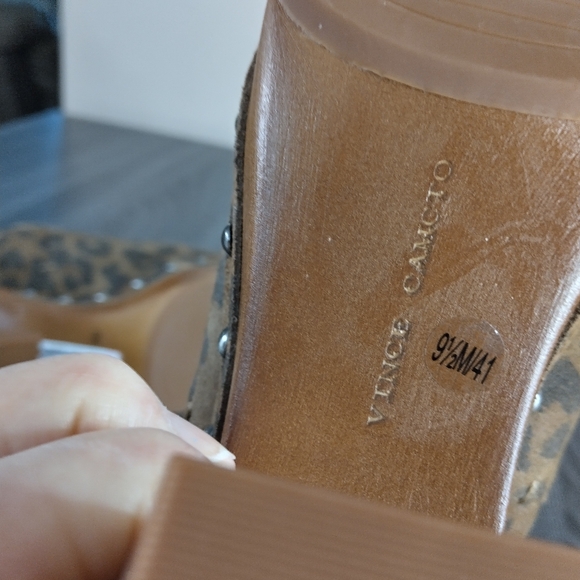 Leopard Print Platform Clogs - Picture 10 of 13